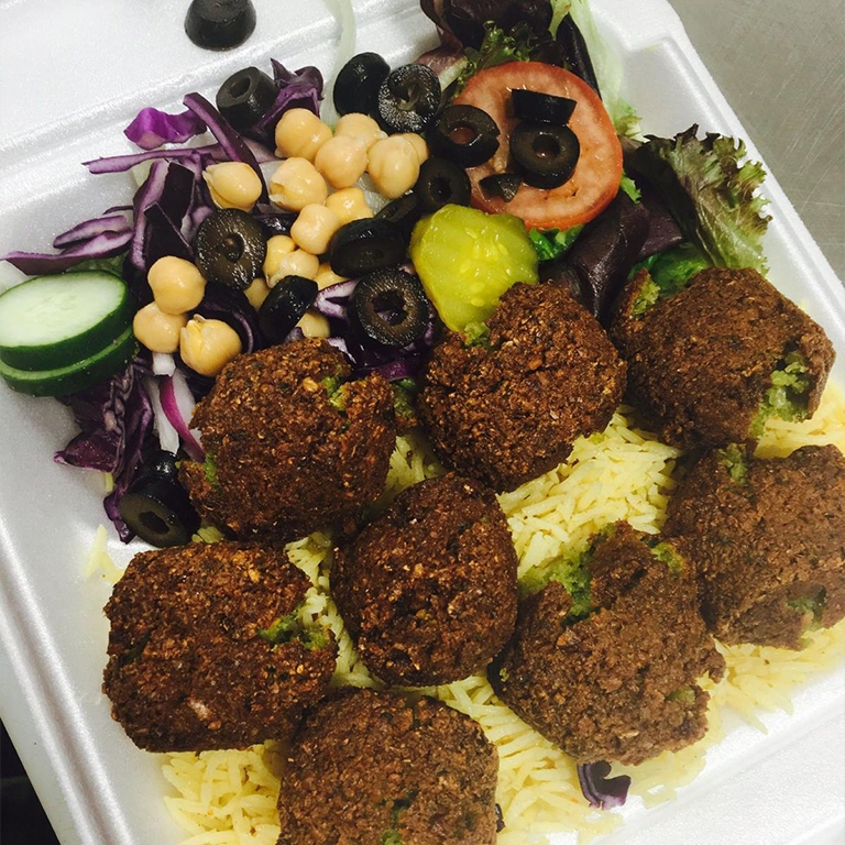 Falafal With Rice